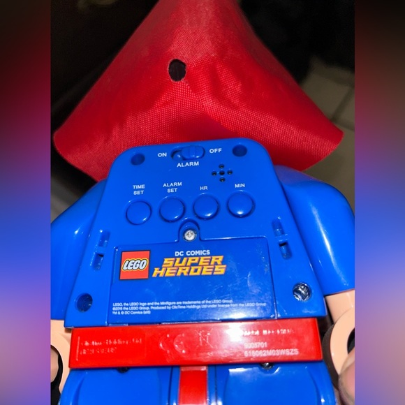 Lego SuperMan alarm clock - Picture 4 of 4